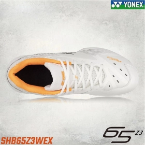 Giày Cầu Lông Yonex SHB 65Z3 Wide - Trắng Cam (Mã JP)