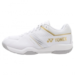 Giày cầu lông Yonex Strider Flow Wide - Trắng vàng - Có bảo hành