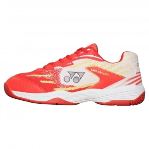 Giày cầu lông Yonex Velo 200 - Ruby Red/Medallion Gold chính hãng