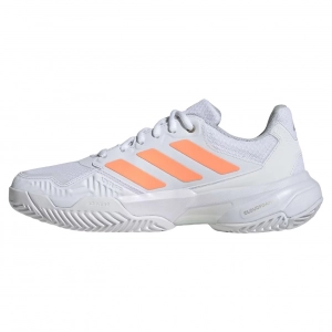 Giày Pickleball Adidas Courtjam Control 3 - White orange chính hãng (JR1788)