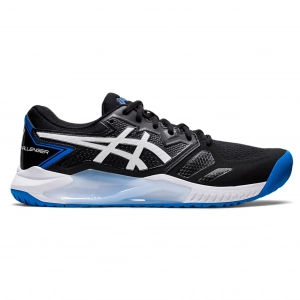 Giày Tennis Asics Gel Challenger 13 Đen Trắng Xanh