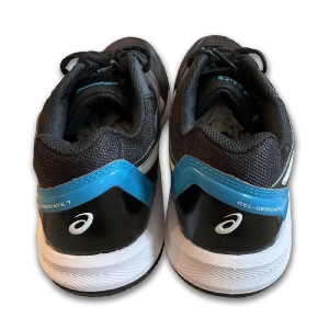 Giày Tennis Asics Gel Dedicate 7 Black/Island Blue chính hãng (1041A223.004)	
