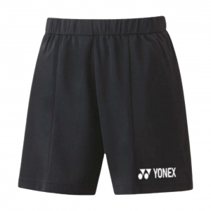Quần cầu lông Yonex Q10 nam - Đen logo trắng