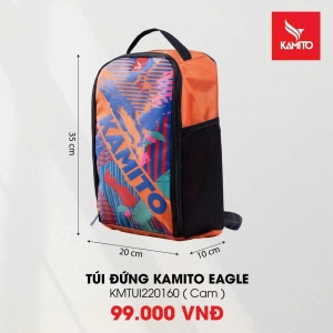 Túi cầu lông Kamito Eagle KMTUI220160 - Cam chính hãng