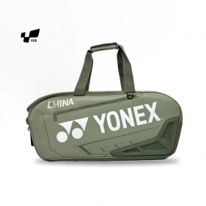 Túi cầu lông Yonex Ba02331 WEX Xám Xanh - Gia công