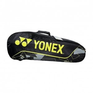 Túi cầu lông Yonex BAG2326T01R - Black/Light lime chính hãng