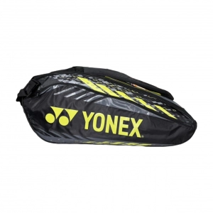 Túi cầu lông Yonex BAG2326T02 - Black/Light lime chính hãng