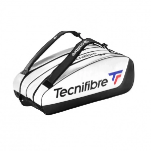 Túi đựng vợt Tennis Tecnifibre Tour Endurance white 12R 2023 chính hãng