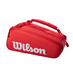 Túi Tennis Wilson Super Tour 15-Pack Red
