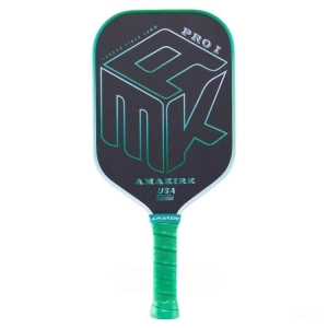 Vợt Pickleball Amakirk PRO 1 - T700 -16mm - Xanh lá - Có bảo hành