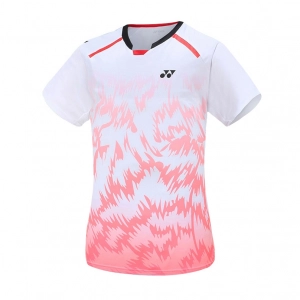 Áo cầu lông Yonex 110252 nữ - Trắng hồng