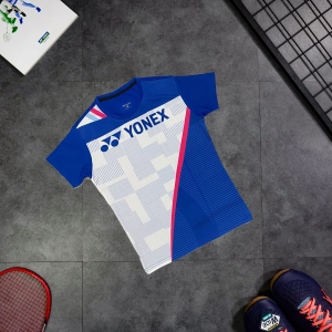 Áo cầu lông Yonex A24 nam - Xanh dương