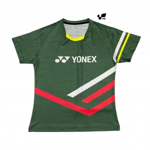 Áo cầu lông Yonex AT2201 nam - Xanh rêu