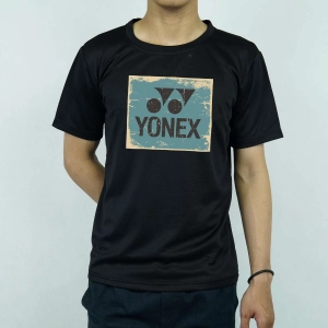 Áo cầu lông Yonex nam đen - Mã 066