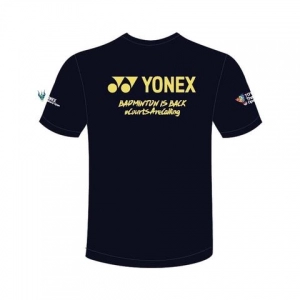 Áo cầu lông Yonex RM 21055 đen chính hãng