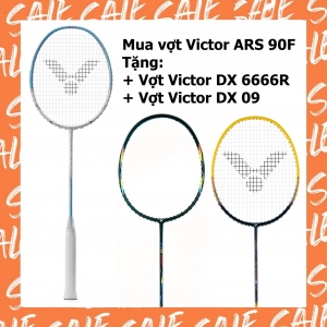 Combo mua vợt cầu lông Victor ARS 90F tặng vợt Victor DX 6666R   vợt Victor DX 09