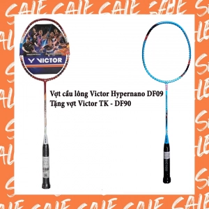 Combo mua vợt cầu lông Victor Hypernano DF09 tặng vợt Victor TK - DF90	