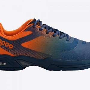 Giày cầu lông Kumpoo KH-E45 xanh cam chính hãng