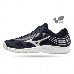 Giày cầu lông Mizuno Cyclone Speed 3 xanh trắng tím chính hãng