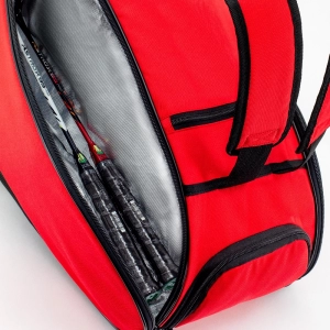 Túi cầu lông Yonex 22826T - Black Red chính hãng