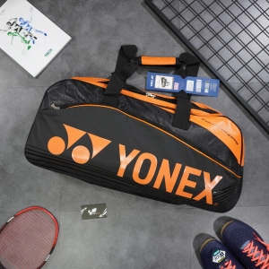 Túi cầu lông Yonex 9631MS BT6-S - Đen cam - Logo cam