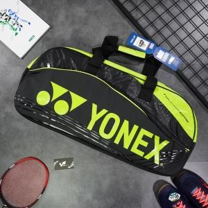 Túi cầu lông Yonex 9631MS BT6-S - Đen xanh lá - Logo xanh lá