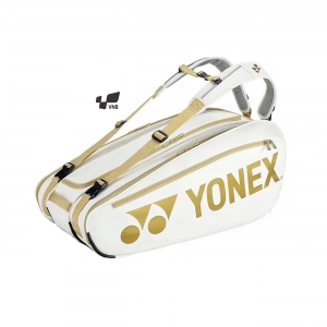 Túi cầu lông Yonex Bag 92026 trắng vàng - Gia công