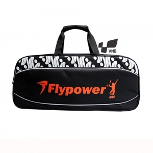 Túi vợt cầu lông Flypower Safir 4 - Đen