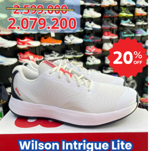 Giày Tennis Wilson Intrigue Lite chính hãng (WRS335800) - Size: 38