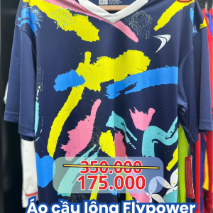 Áo cầu lông Flypower Rinjani 14 - Navy chính hãng - Size: L