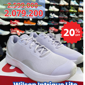 Giày Tennis Wilson Intrigue Lite IW/Lavender chính hãng (WRS335820) - Size: 40