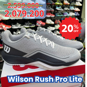 Giày Tennis Wilson Rush Pro Lite chính hãng (WRS333190) - Size: 44