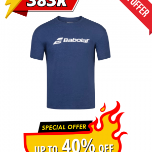 Áo tennis Babolat Exercise Tee Men chính hãng (14414005) - Size: L