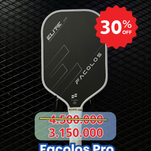 Vợt Pickleball Facolos Pro Elite 14mm - White chính hãng