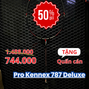 Vợt Cầu Lông Pro Kennex Carbonpro 787 Deluxe - Đỏ chính hãng