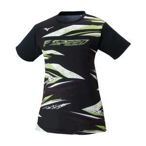 Áo Cầu Lông Mizuno VM1004 Nữ - Đen - Size: L