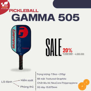 Vợt Pickleball Gamma 505 chính hãng