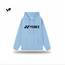 Áo hoodie lót bông Yonex logo chữ - Xanh ngọc - Size: M