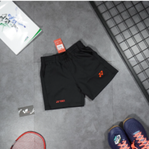 Quần cầu lông Yonex Q9 nữ - Đen đỏ - Size: M