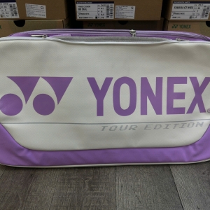 Túi Cầu Lông Yonex BA92031WEX Trắng Tím - Gia Công