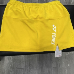 Váy cầu lông Yonex 01 - Vàng trắng - Size: 2XL