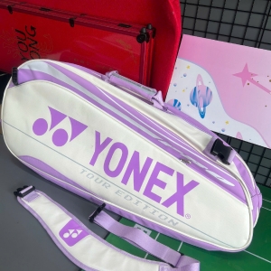 Túi Vợt Cầu Lông Yonex 62026EX Trắng Tím - Gia Công