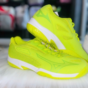 Giày cầu lông Mizuno Gate Sky Plus 3 - Vàng Chanh Xanh chính hãng - Size: 42