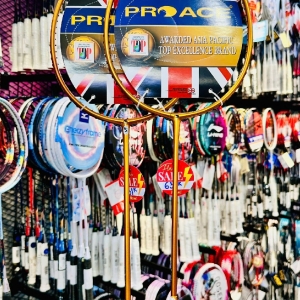 Vợt Cầu Lông Proace Vip 15 - Nâu Chính Hãng - Size: 4U5