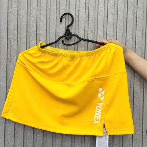 Váy cầu lông Yonex 01 - Vàng trắng - Size: 2XL