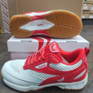 Giày cầu lông Kamito Calo - Trắng đỏ chính hãng - Size: 39