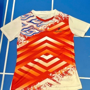 Áo Cầu Lông Flypower New Mandalawangi Women Jersey/White Chính hãng - Size: S