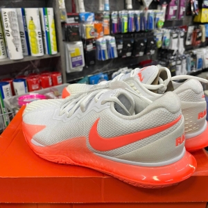 Giày Pickleball Nike Zoom Vapor Cage 4 Rafa - Trắng Cam (Nội địa Trung) - Size: 40