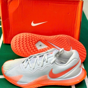 Giày Pickleball Nike Zoom Vapor Cage 4 Rafa - Trắng Cam (Nội địa Trung) - Size: 40