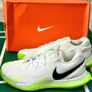 Giày Pickleball Nike Zoom Vapor Cage 4 Rafa - Trắng Xanh (Nội địa Trung) - Size: 40